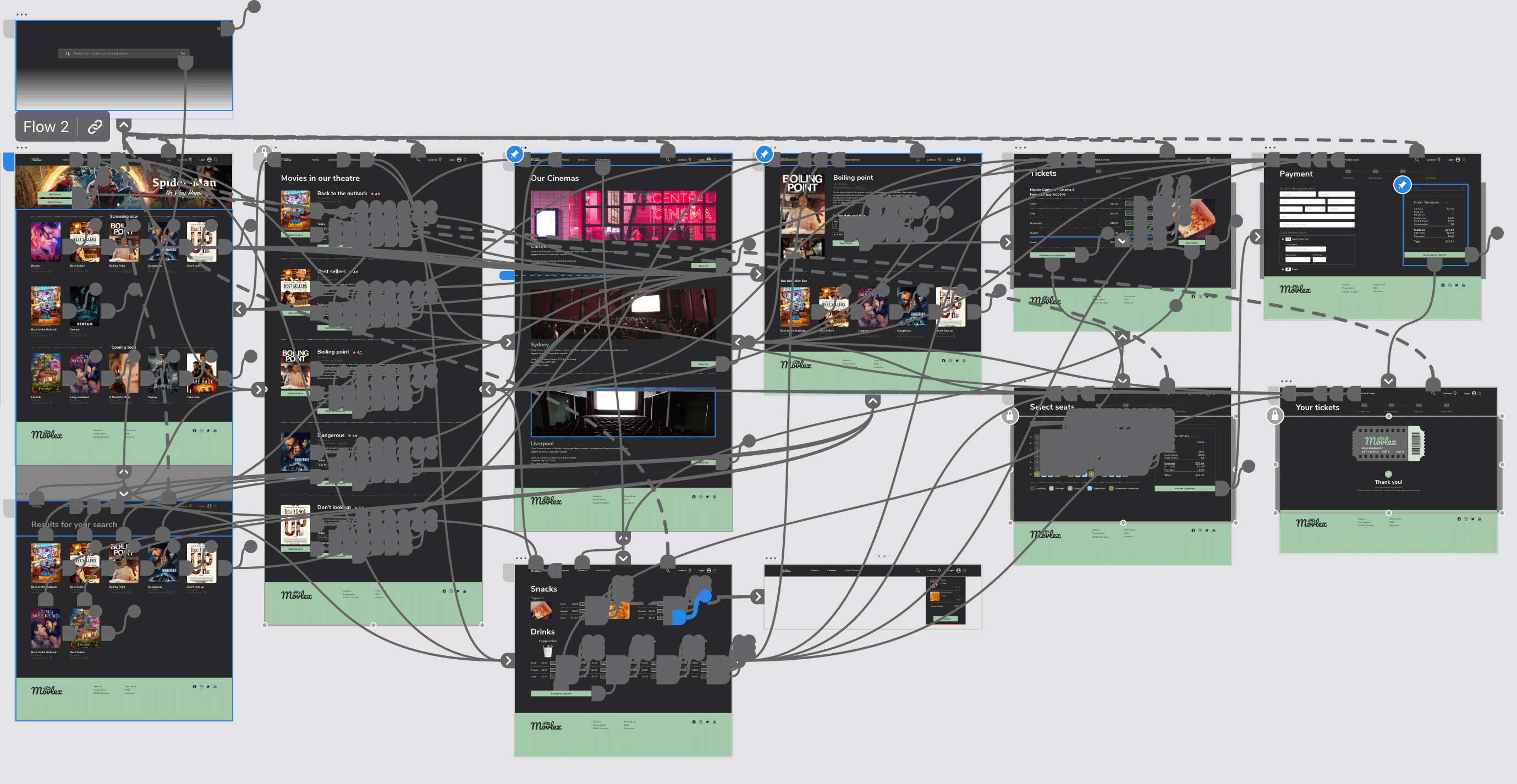 Picture of screenshot for high fidelity prototype